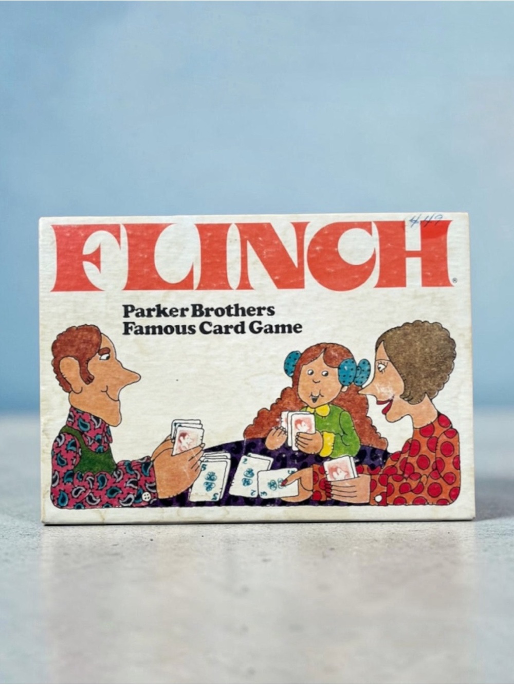 Vintage Parker Brothers FLINCH Card Game Complete w/Original Box & Instructions